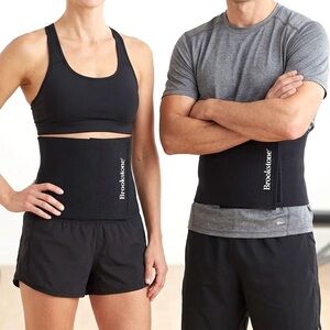 NEW! Brookstone Adjustable Neoprene Waist Trainer M